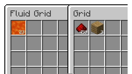 Refined Storage Fluid Grid and Grid inventory